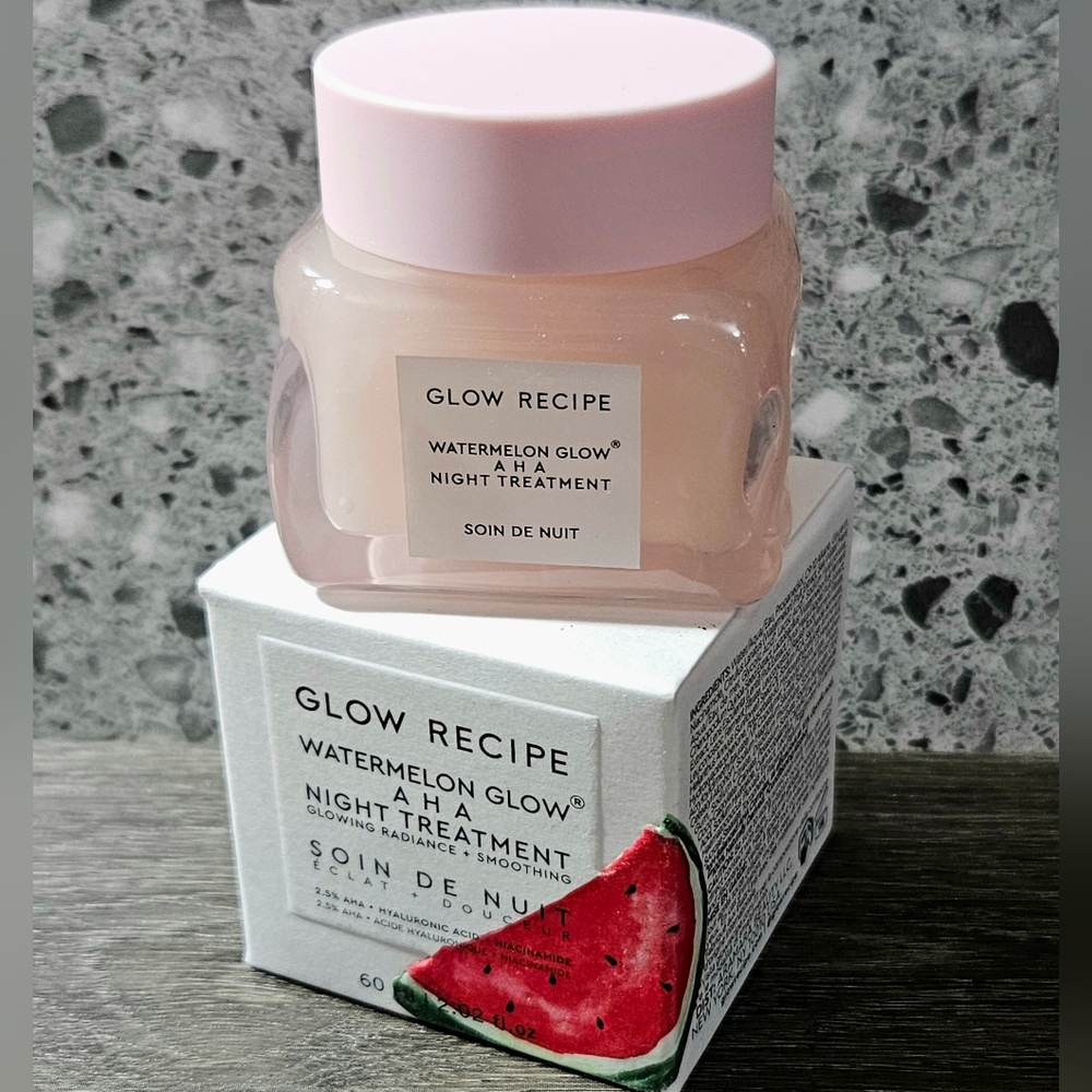 GLOW RECIPE watermelon glow AHA night treatment NEW MSRP $40 Anti Aging
